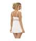 SUBBLIME BABYDOLL ESCOTE V DETALLE LAZOS BLANCO S M