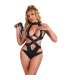 SUBBLIME BODY HALTER SEXY CON ARNES NEGRO S M