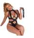 SUBBLIME BODY HALTER SEXY CON ARNES NEGRO S M