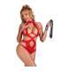 SUBBLIME BODY HALTER SEXY CON ARNES ROJO S M