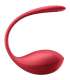 SATISFYER SHINY PETAL ESTIMULADOR PUNTO G CONTROL REMOTO ROJO APP GRATUITA