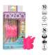 CALEXOTICS NEON VIBES THE FLUTTER VIBE ESTIMULADOR 10 VIBRACIONES ROSA