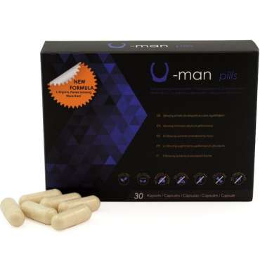 500 COSMETICS U MAN AUMENTO TAMAaO PENE Y POTENCIA SEXUAL 30 CaPSULAS