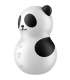 SATISFYER POCKET PANDA ESTIMULADOR VIBRADOR BLANCO Y NEGRO