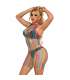 SUBBLIME 952341 BODYSTOCKING DE REJILLA ARCOIRIS TALLA aNICA