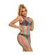 SUBBLIME 952341 BODYSTOCKING DE REJILLA ARCOIRIS TALLA aNICA