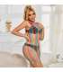 SUBBLIME 952341 BODYSTOCKING DE REJILLA ARCOIRIS TALLA aNICA