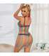 SUBBLIME 952341 BODYSTOCKING DE REJILLA ARCOIRIS TALLA aNICA